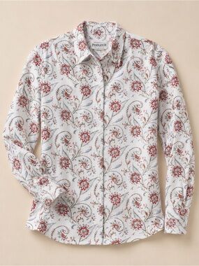 Pendleton long-sleeve button-down shirt with snap buttons size M